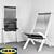 Ikea Brommo Outdoor Chaise Lounge 3D model small image 3