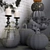 Haunted Halloween Scene Decor Set 3D model small image 2