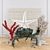 Bronze Crab Sculpture: Exquisite Oceanic Decor 3D model small image 1