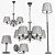 Title: Elegant TK Lighting Charlotte Fixtures 3D model small image 2