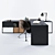 Modern Workspace Copenhagen: Stylish and Functional 3D model small image 1