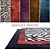 Luxury Carpets Set - DOVLET HOUSE 5 Pieces (Part 29) 3D model small image 1