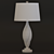 Silver-Champagne Leaf Palouse Lamp 3D model small image 2