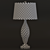 Silver-Champagne Leaf Palouse Lamp 3D model small image 3