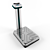 CAS DL Floor Scales - Accurate and Reliable 3D model small image 1