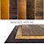 DOVLET HOUSE 5-Piece Carpets Set (Part 34) 3D model small image 1