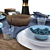 Blue & Brown Table Set | Elegant Diningware 3D model small image 2