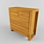 Bergen B-5 Chest: Simple Design, Ample Storage 3D model small image 1