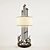 Sleek Arabic-inspired Alef Lamp 3D model small image 1