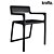 Sculpted Elegance: Krafta P-Chair 3D model small image 1