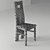 Oak Classic Chair - Elegant and Timeless Design 3D model small image 3