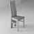 Title: Classic Oak Chair - Elegant Vintage Design 3D model small image 2