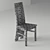 Oak Classic Chair - Stylish and Timeless 3D model small image 3