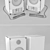 Premium 2-Way Acoustic Speakers 3D model small image 3