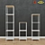 Multi-Height IKEA DINAM Rack 3D model small image 1