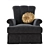 Elegant European Armchair 3D model small image 2