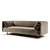 RolfBenz ALMA: Elegant Leather and Fabric Sofa 3D model small image 1