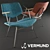 Cozy Lounge Chair - Vermund VL135 3D model small image 1