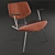 Cozy Lounge Chair - Vermund VL135 3D model small image 3