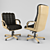 Classic Executive Chair- Bonn 3D model small image 2