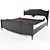 Sleek Comfort: Bed & Chest 3D model small image 2