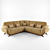 Razenni Lucci Sofa: Contemporary Comfort for Your Home 3D model small image 2