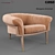 Cozy Classic Armchair 3D model small image 1