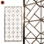 Decorative Metal Screen | Unique Design 3D model small image 1