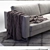 Bo Concept Indivi 2: Stylish Sofa Set 3D model small image 2
