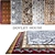 DOVLET HOUSE Carpets 5pc Set 3D model small image 1