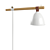 Contemporary Leather Strap Floor Lamp 3D model small image 2
