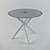 Modern Raymond Round Table - HALMAR 3D model small image 2