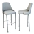 Sleek Torri Bar Stool 3D model small image 1