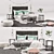 Elegant Vray-Ready Bedroom Set 3D model small image 1