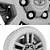 Toyota Land Cruiser Prado Wheel: Upgrade Your Ride 3D model small image 3