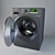 Samsung WW8500K Addwash: Corona Material & Compact Size 3D model small image 3