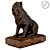 Elegant Neapolitan Mastiff: Grace, Power, Loyalty 3D model small image 1