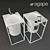 Agape In-Out Washbasin + CEA AST16 + AST20 3D model small image 1