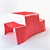 Stylish Picnik Table: Outdoor Artisan Design 3D model small image 1