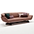 Luxurious 550 Beam Sofa 3D model small image 2