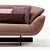 Luxurious 550 Beam Sofa 3D model small image 3
