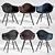 Modern Leather Chairs - Loftdesigne 4049, 4050, 4051 3D model small image 1