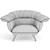 Elevate Armchair Fly: Contemporary Chic and Comfort 3D model small image 3