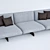 Super Beam Sofa: Modern Elegance 3D model small image 2