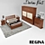 Regina Bedroom Set by Devina Nais 3D model small image 1