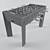 Kidigo Art Table Soccer 3D model small image 2