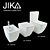 JIKA Cubito Pure Floorstanding WC+BIDET 3D model small image 1