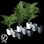 Realistic Home Palm Plant Kit 3D model small image 1