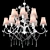 Pearl Lace Chandelier 870mm 3D model small image 1