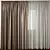 Exquisite Curtain Model - 3D Archive 3D model small image 1